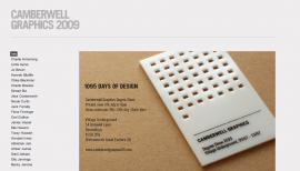 Camberwell Graphic Design, 09