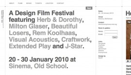 A Design Film Festival 2010, Singapore