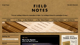 Field Notes