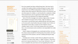 Explorations in Typography