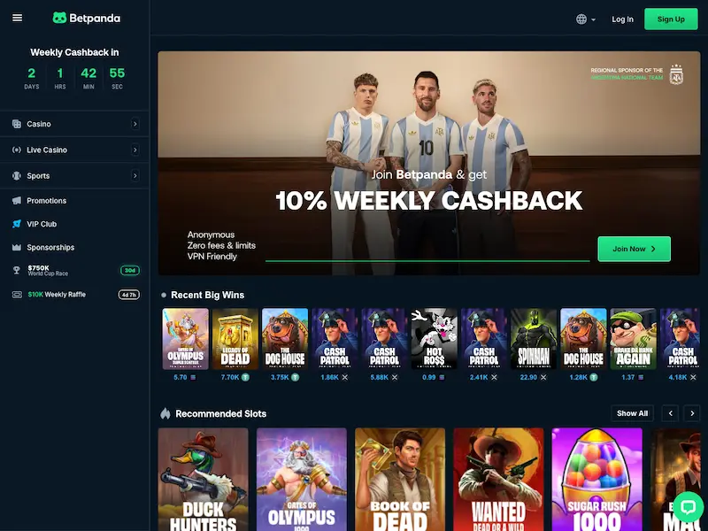 betpanda casino home